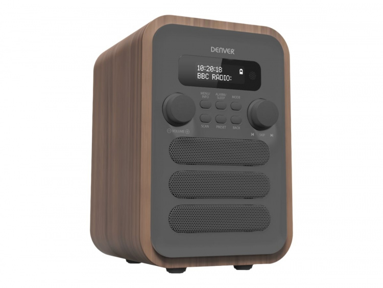 Denver DAB-48 DAB bærbar radio Grå