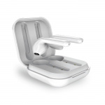 Puro Bluetooth Slim Pod høretelefoner med ladestation, Vit