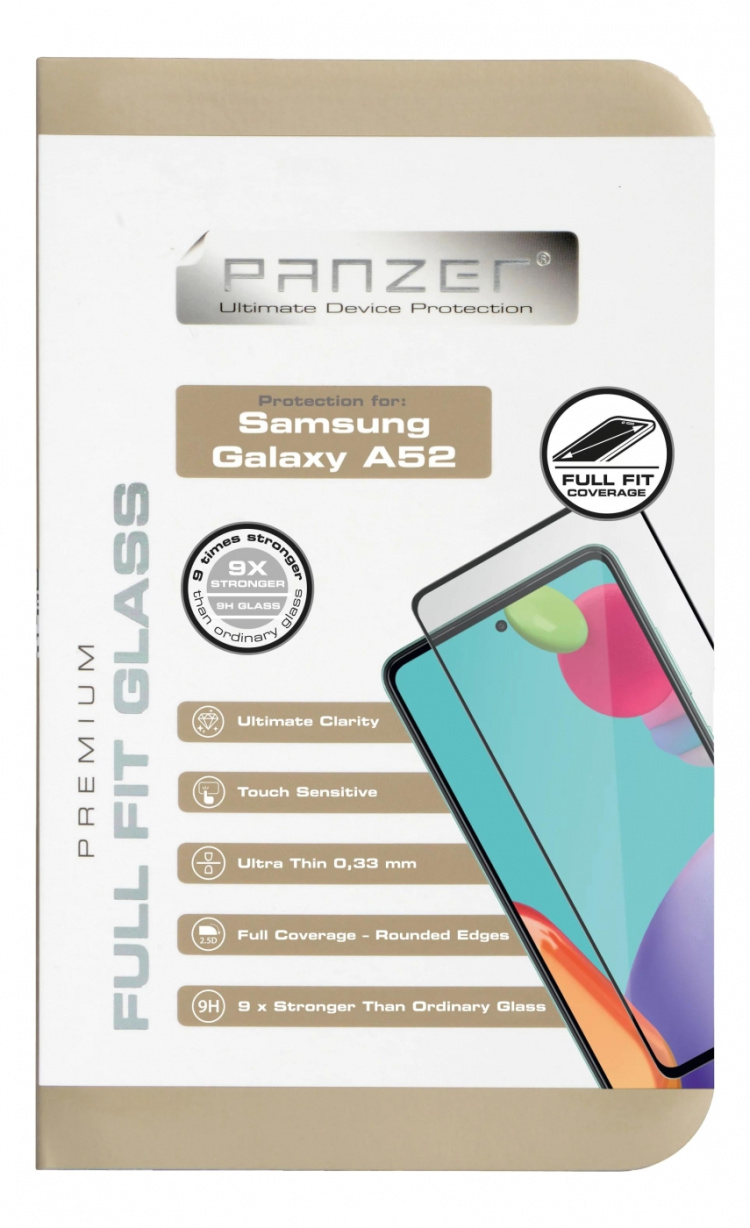 panzer Galaxy A52/A52s/A53s 5G Full-fit Glass black