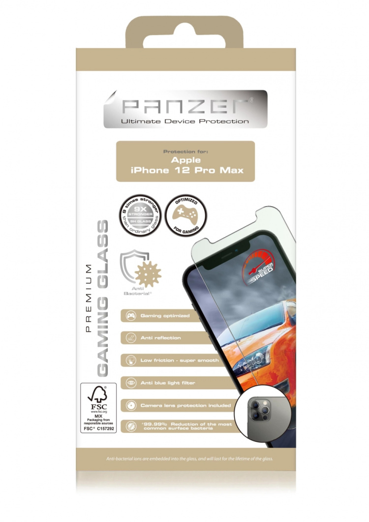 panzer iPhone 12 Pro Max Gaming Glass