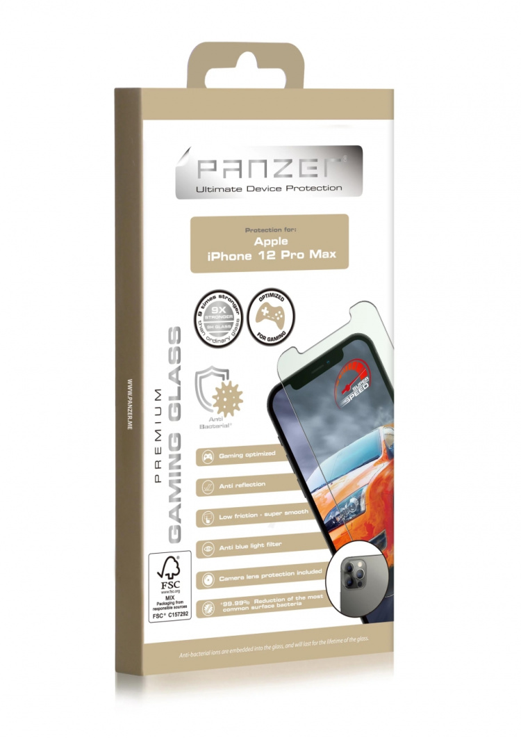 panzer iPhone 12 Pro Max Gaming Glass