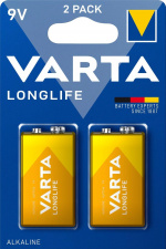 Varta Longlife 9V 2-pak (B)