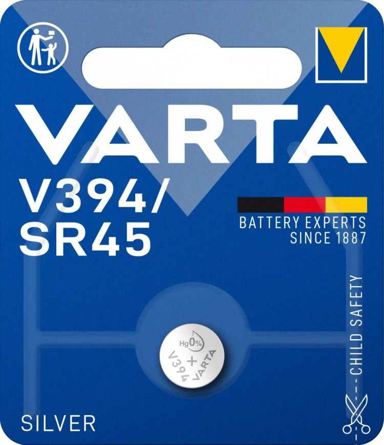 Varta V394/SR45 Sølvmønt 1 pakke
