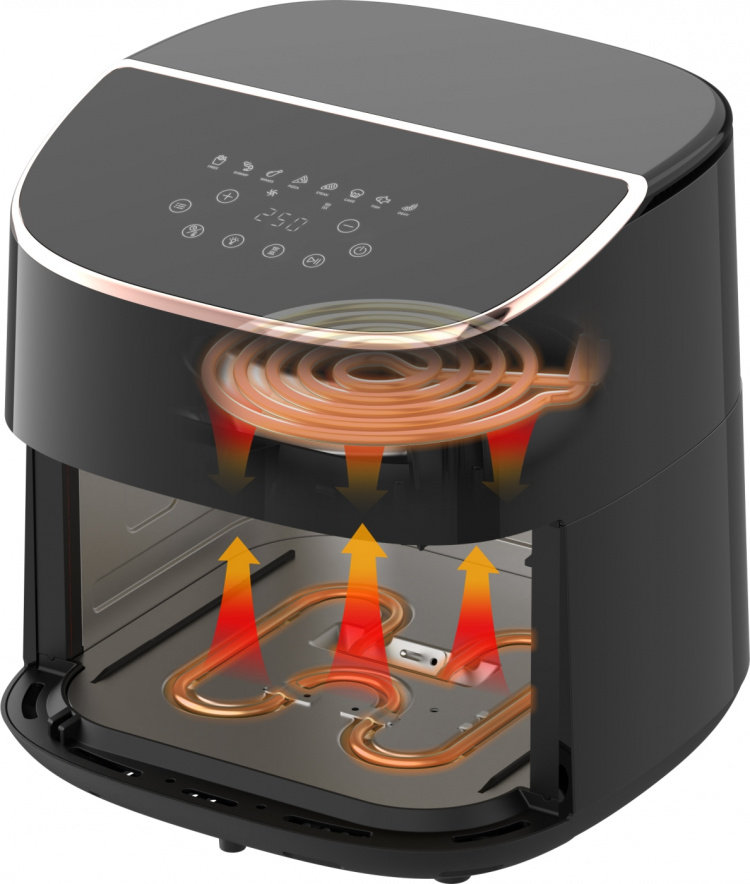 Wilfa AFD-80B Split -airfryer
