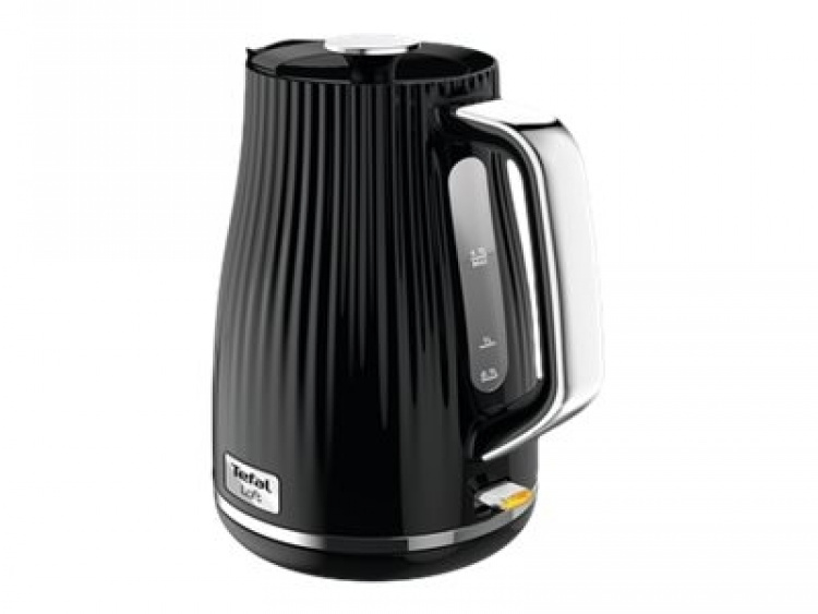 Tefal Loft Kedel 1.7liter Sort med kromdetaljer