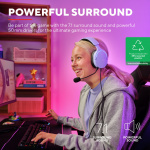 Trust GXT 490P Fayzo Gamingheadset 7.1 USB Eco Lila