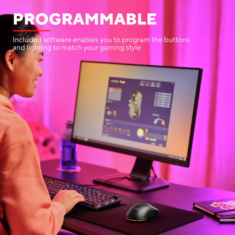 Trust GXT 927 Redex+ Högpresterande trådlös gamingmus Trust GXT 927 Redex+ Högpresterande trådlös gamingmus