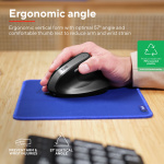 Trust Bayo II Trådlös ergonomisk mus Svart Trust Bayo II Trådlös ergonomisk mus Svart