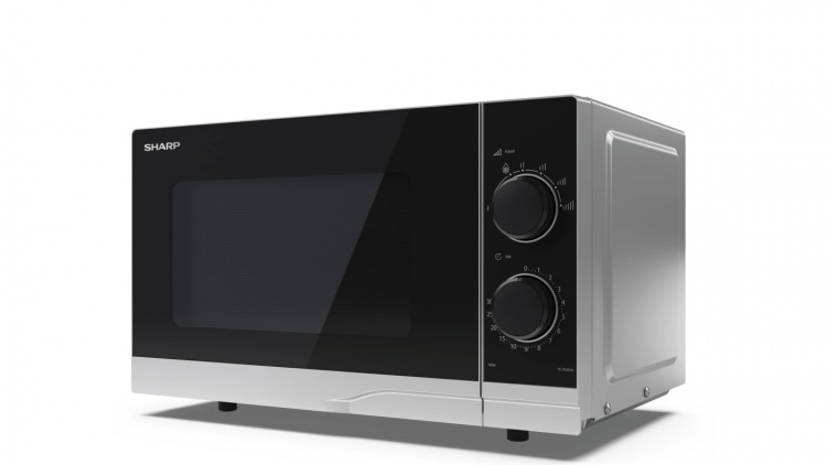 Sharp YC-PS201AE-S Mikrobølgeovn Fritstående 700W 20 liter Sølv