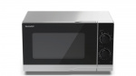 Sharp YC-PS201AE-S Mikrobølgeovn Fritstående 700W 20 liter Sølv
