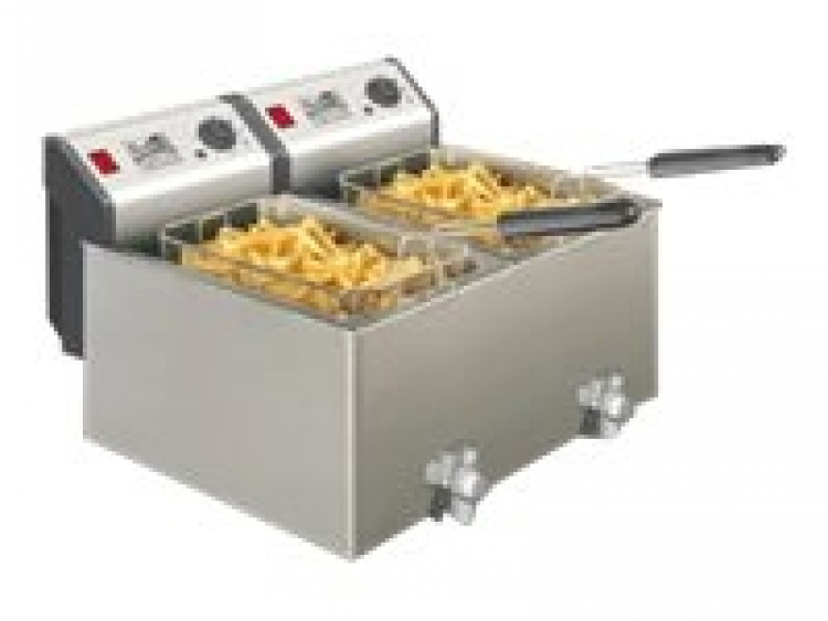FRITEL TURBO SF Fritureapparat 16liter 16liter Rustfrit stål