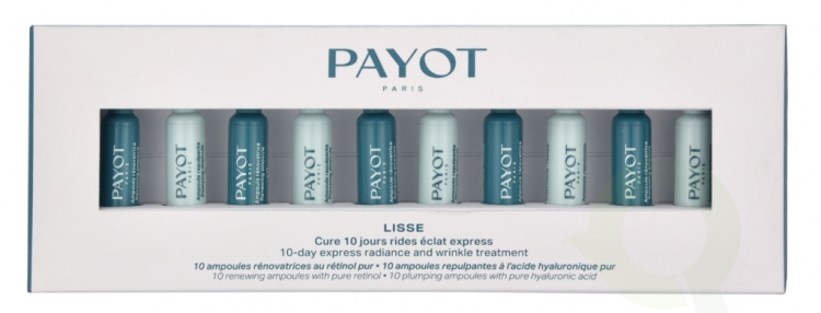 Payot Lisse Radiance & Wrinkle Treatment Set 20 ml 20x1ml Ampoules