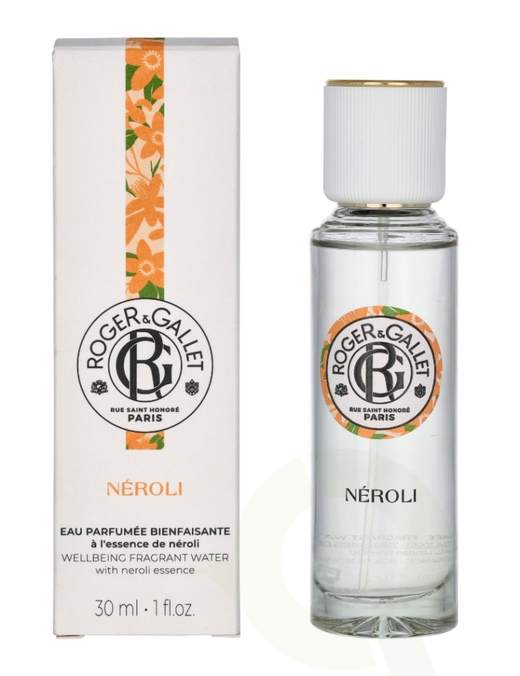 Roger & Gallet Neroli Wellbeing Fragrant Water 30 ml Natural Spray