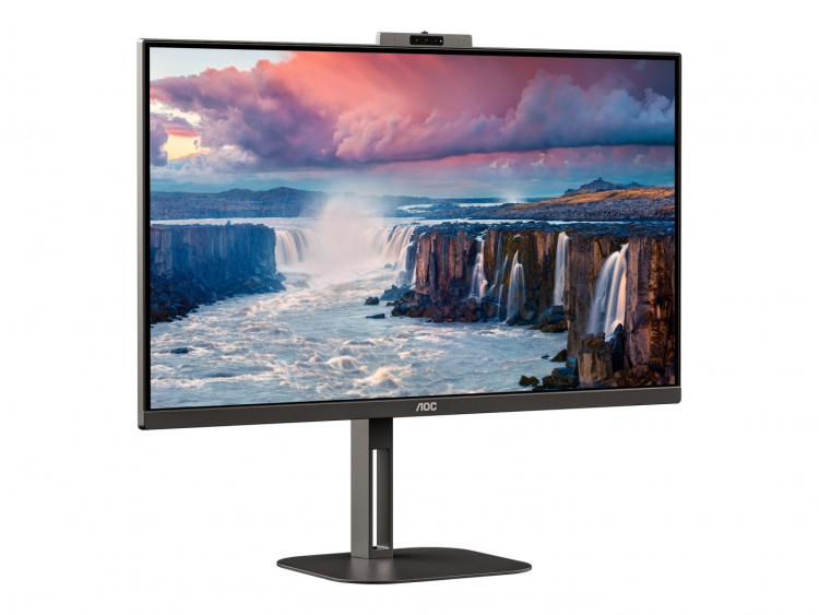 AOC Value-line Q27V5CW/BK 27 2560 x 1440 (2K) HDMI DisplayPort USB-C 75Hz Dockingskærm