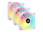 Corsair iCUE LINK QX120 RGB Fan 3-pack Hvid 120 mm