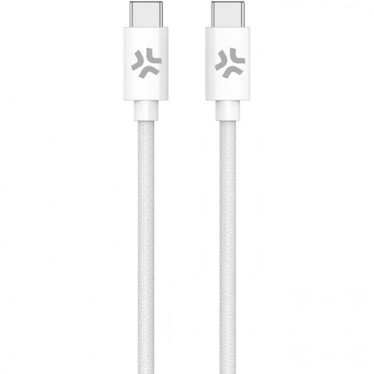 Celly USB-C - USB-C-kabel 60W 1,5 m Vit
