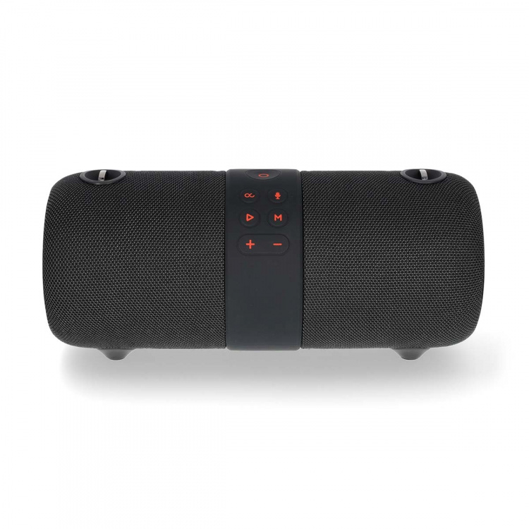 Nedis Bluetooth® højttaler | Maksimal batteritid: 6.5 timer | Håndholdt design | 40 W | Stereo | Indbygget mikrofon | IPX6 | Kan parres | Sort