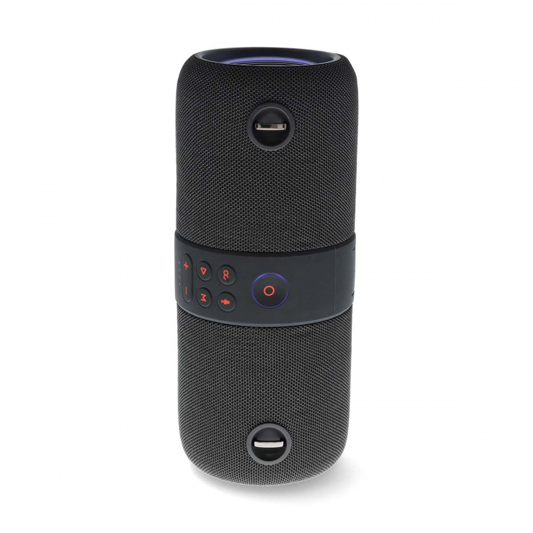 Nedis Bluetooth® højttaler | Maksimal batteritid: 6.5 timer | Håndholdt design | 40 W | Stereo | Indbygget mikrofon | IPX6 | Kan parres | Sort