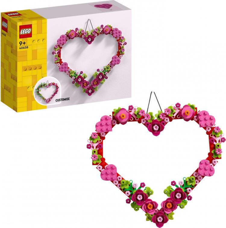 LEGO Iconic 40638 - Hjärtprydnad LEGO Iconic 40638 - Hjärtprydnad