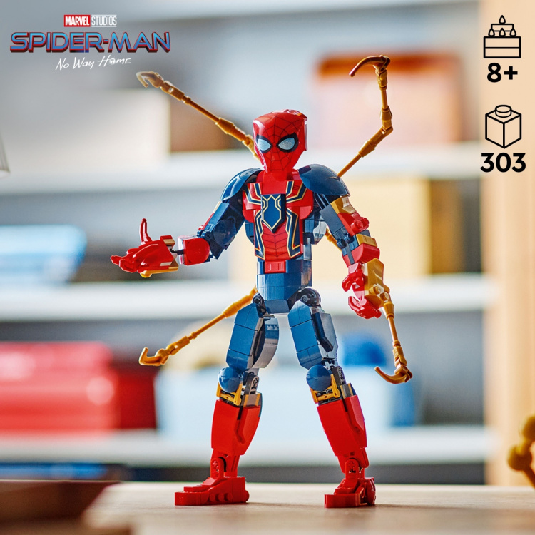 LEGO Super Heroes Marvel 76298 - Byggbar Iron Spider-Man-figur LEGO Super Heroes Marvel 76298 - Byggbar Iron Spider-Man-figur