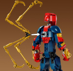 LEGO Super Heroes Marvel 76298 - Byggbar Iron Spider-Man-figur LEGO Super Heroes Marvel 76298 - Byggbar Iron Spider-Man-figur
