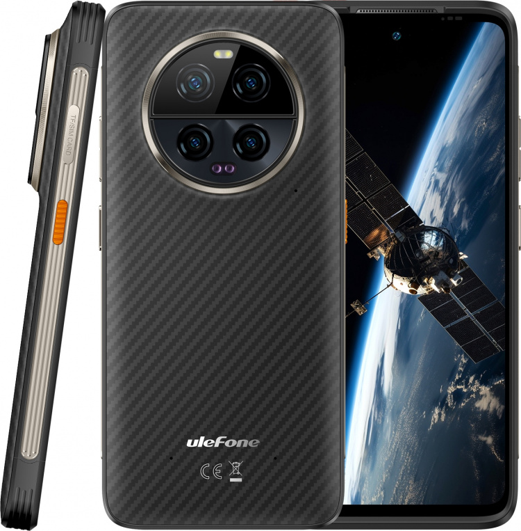 Ulefone Armor 23 Ultra 5G telefon, 512/12GB, svart
