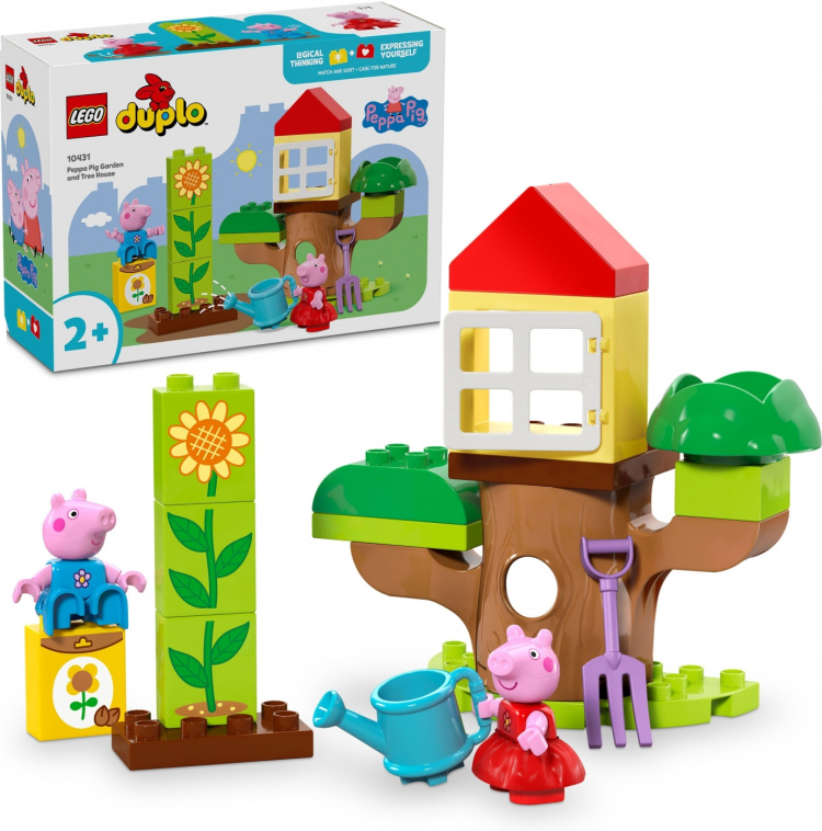 LEGO DUPLO Peppa Pig - Pipsa gris gård och trädkoja LEGO DUPLO Peppa Pig - Pipsa gris gård och trädkoja
