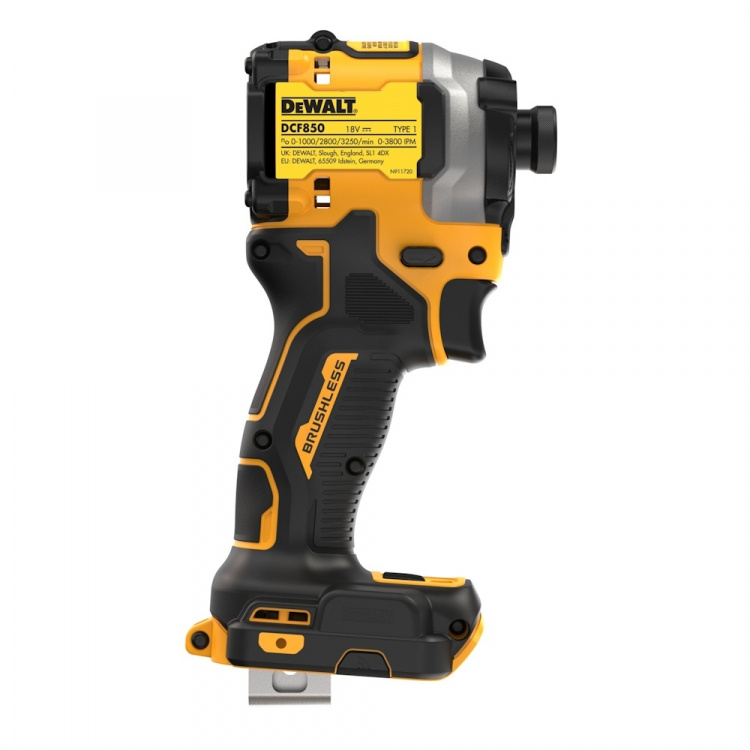 DeWALT 18V XR DCF850NT-XJ 1/4 Slagskruetrækker Intet batteri