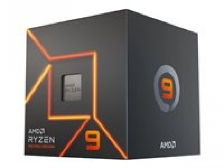 AMD CPU Ryzen 9 7900 3.7GHz 12-core AM5 (PIB - m/køler)