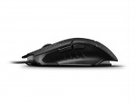 Liocat MX 557C - gamingmus med LED-belysning, sort