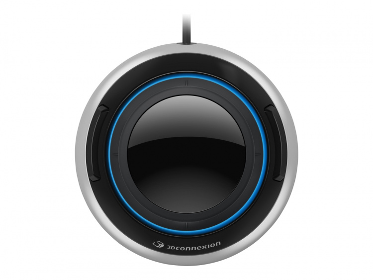 3Dconnexion SpaceMouse Compact Kabling Sort Sølv