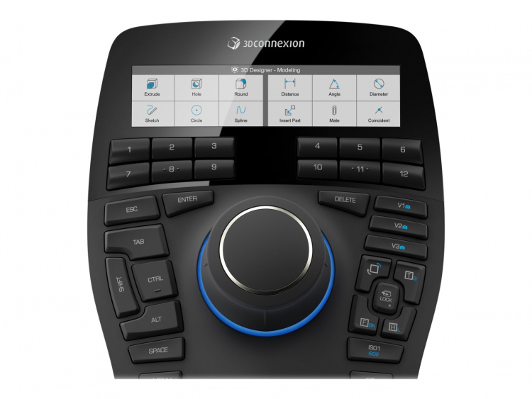 3Dconnexion SpaceMouse Enterprise Kabling Sort