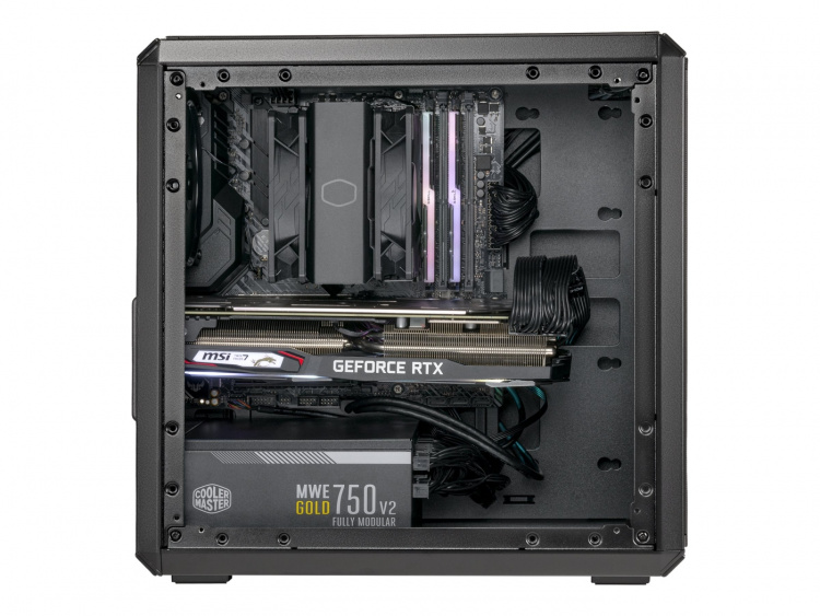 Cooler Master Q300L V2 Tårn Micro-ATX Ingen strømforsyning Sort