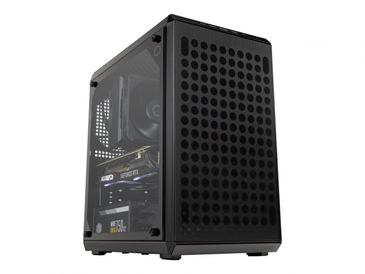 Cooler Master Q300L V2 Tårn Micro-ATX Ingen strømforsyning Sort