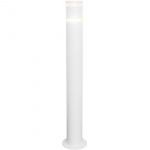 Llitt Nils Bollard Pollare 80cm E27-sockel IP44 Vit
