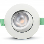 Llitt Ellen Infälld downlight Dim-to-Warm 520lm IP65 3-pack Vit Llitt Ellen Infälld downlight Dim-to-Warm 520lm IP65 3-pack Vit