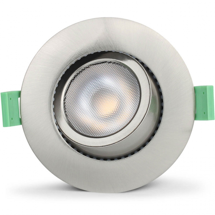 Llitt Ellen Infälld downlight Dim-to-Warm 520lm IP65 3-pack Borstad stål Llitt Ellen Infälld downlight Dim-to-Warm 520lm IP65 3-pack Borstad stål
