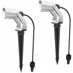 Llitt Allan Spotlight kit 2-pack inkl strömadapter 12V 3000K 10lm IP67 Llitt Allan Spotlight kit 2-pack inkl strömadapter 12V 3000K 10lm IP67