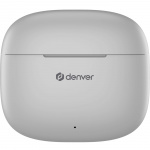 Denver TWE-48GR True wireless Bluetooth hörlur med laddetui