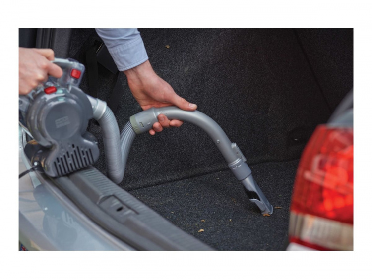 BLACK+DECKER DustBuster Flexi Auto PD1200AV Støvsuger Håndmodel 12.5W 0.56liter Rød/grå