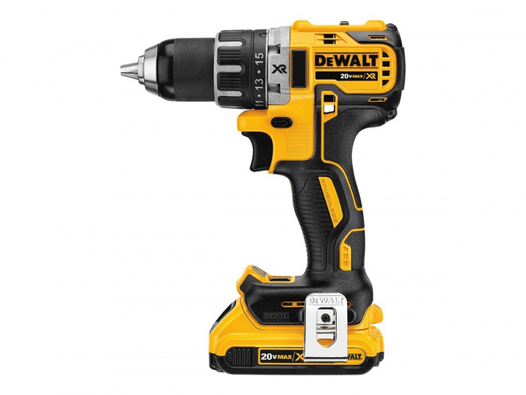 DeWALT DCD791D2 Bore-/skruemaskine 2 batterier inkluderet Nøgleløs borepatron
