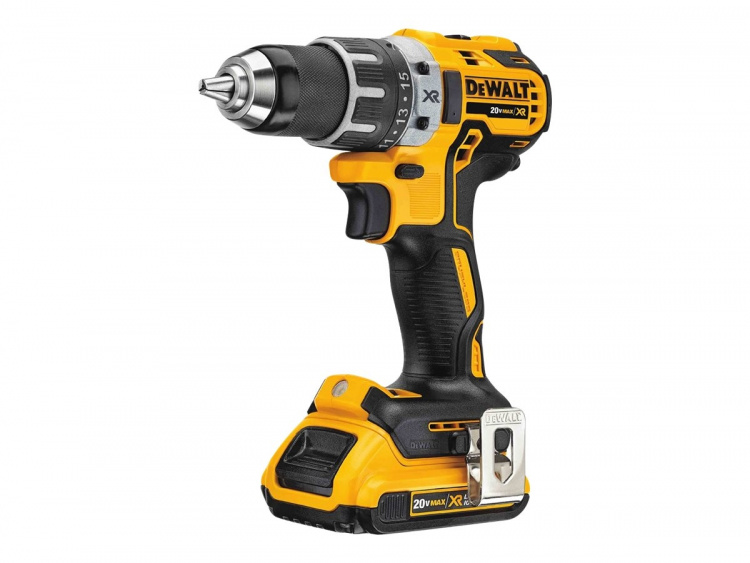 DeWALT DCD791D2 Bore-/skruemaskine 2 batterier inkluderet Nøgleløs borepatron