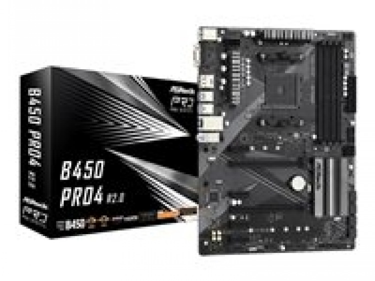 ASRock B450 Pro4 R2.0 ATX AM4 AMD B450