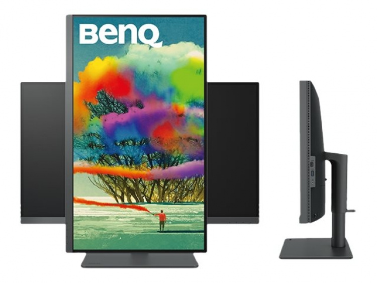 BenQ DesignVue PD2705U 27 3840 x 2160 (4K) HDMI DisplayPort USB-C 60Hz Pivot Skærm