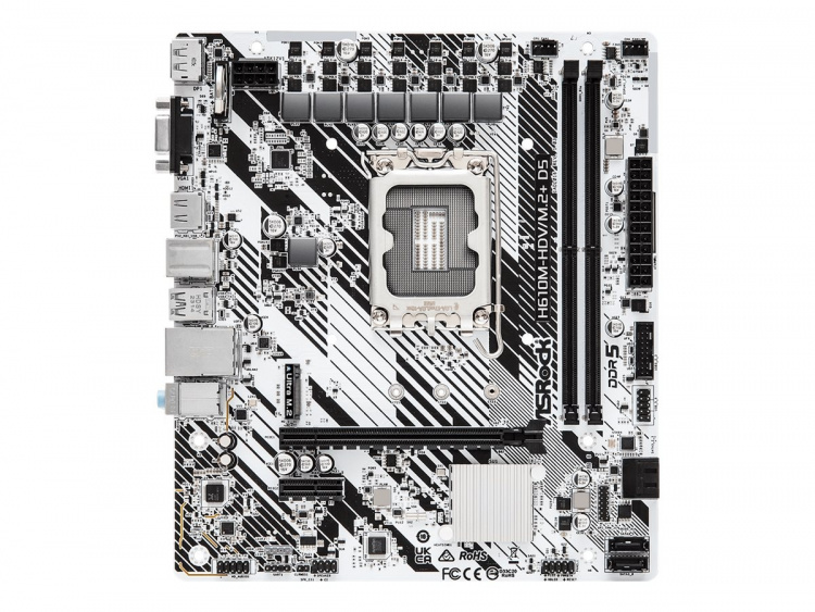 ASRock H610M-HDV/M.2+ D5 Micro-ATX LGA1700 Intel H610