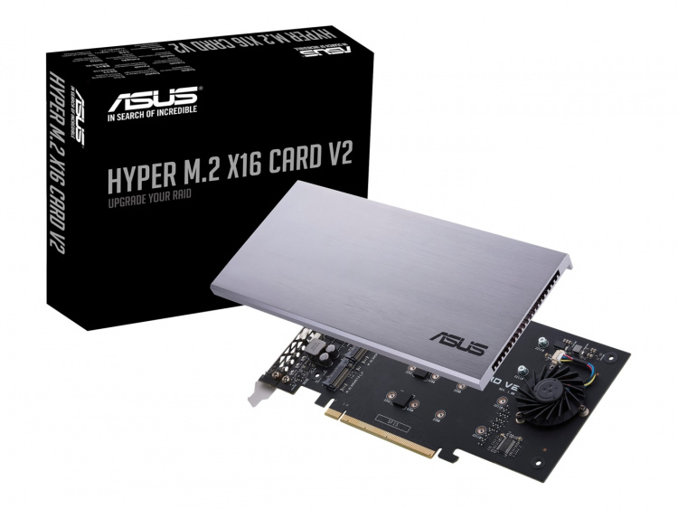 ASUS HYPER M.2 X16 CARD V2 Interfaceadapter