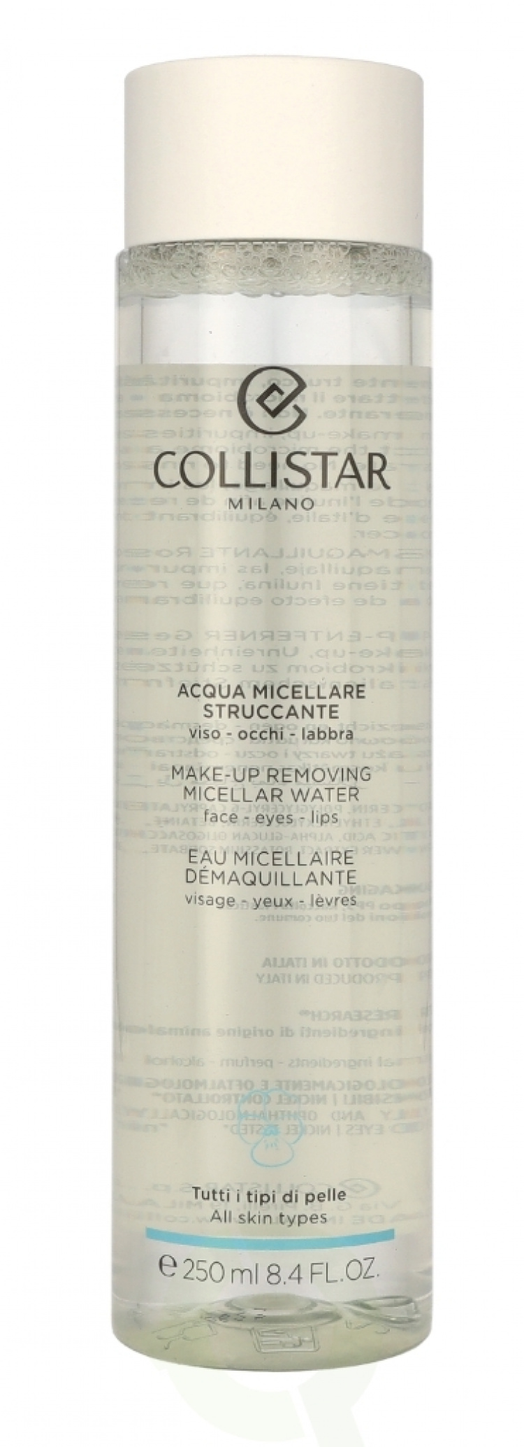 Collistar Make-Up Removing Micellar Water 250 ml