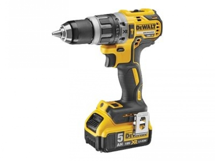 DeWALT XR DCD796P2-QW Hammerbor/skruemaskine 2 batterier inkluderet 18V DeWALT XR DCD796P2-QW Hammerbor/skruemaskine 2 batterier inkluderet 18V
