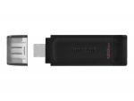 Kingston DataTraveler 70 128GB USB-C 3.2 Gen 1 Sort