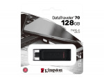 Kingston DataTraveler 70 128GB USB-C 3.2 Gen 1 Sort